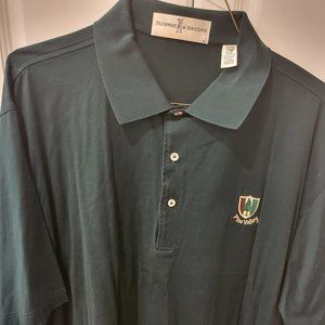 Mens Golf Shirt XL Exclusive Pine Valley Green